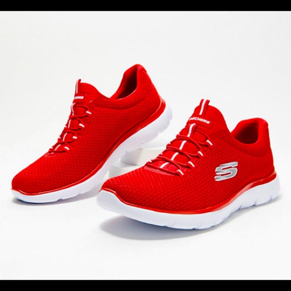 Sketchers Washable Slip-On Bungee Summit Sneakers-Calm Harmony